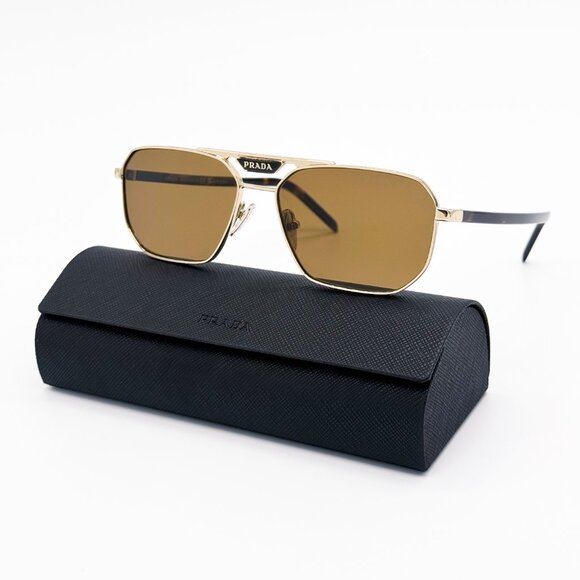 NEW PRADA PR58YS POLARIZED ZVN5Y1 MEN SUNGLASSES SPR 58Y ZVN5Y1 PR 58YS ZVN5Y1 - Picture 1 of 11